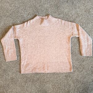 Vince Camuto Soft Pink Turtleneck Sweater